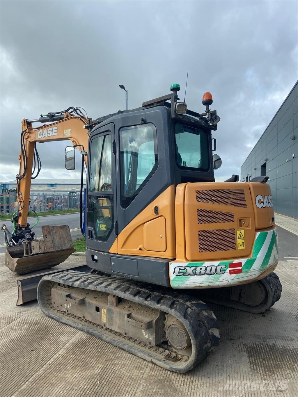 CASE Cx80c Rupsgraafmachines