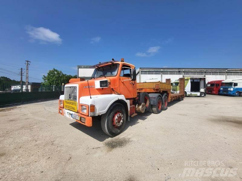 Volvo N12 Platte bakwagens
