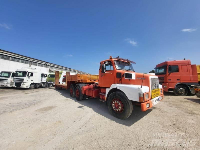 Volvo N12 Platte bakwagens