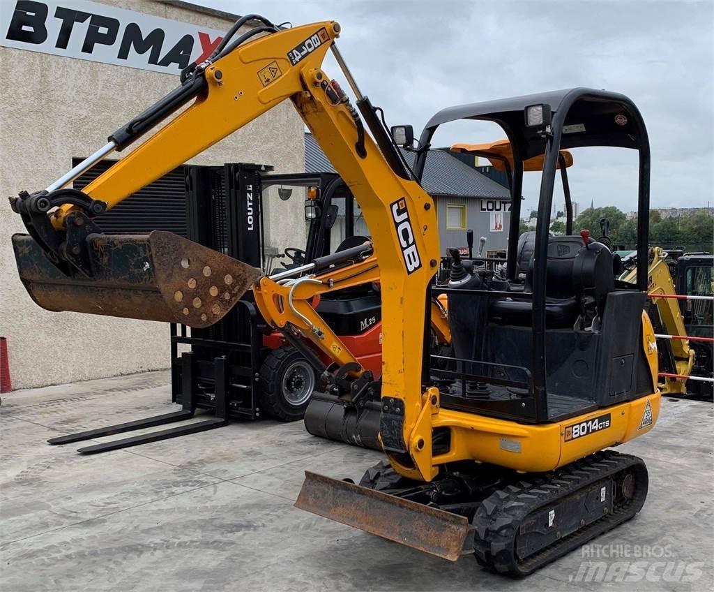 JCB 8014 Minigraafmachines < 7t
