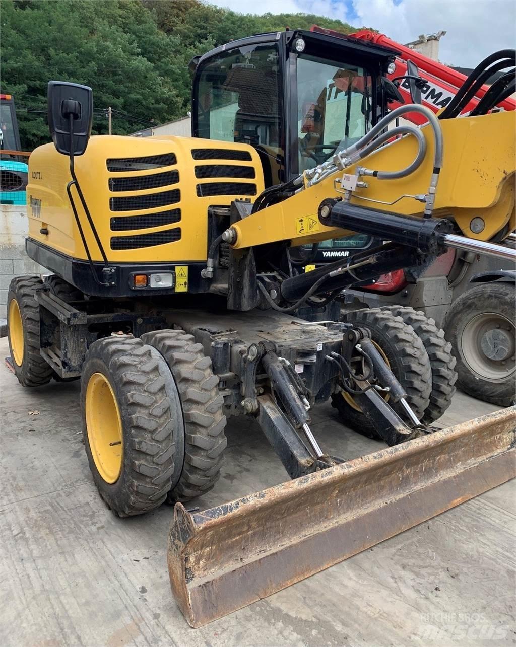 Yanmar B95W Wielgraafmachines