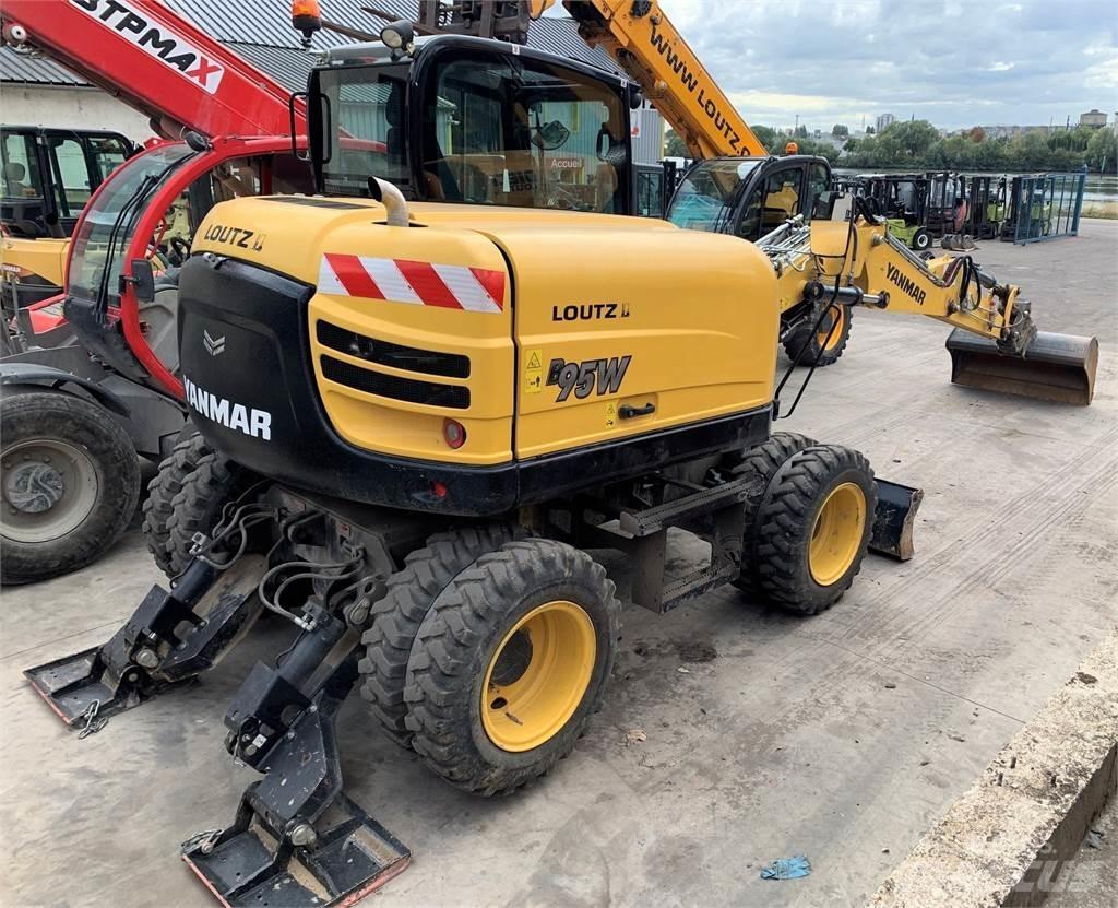 Yanmar B95W Wielgraafmachines