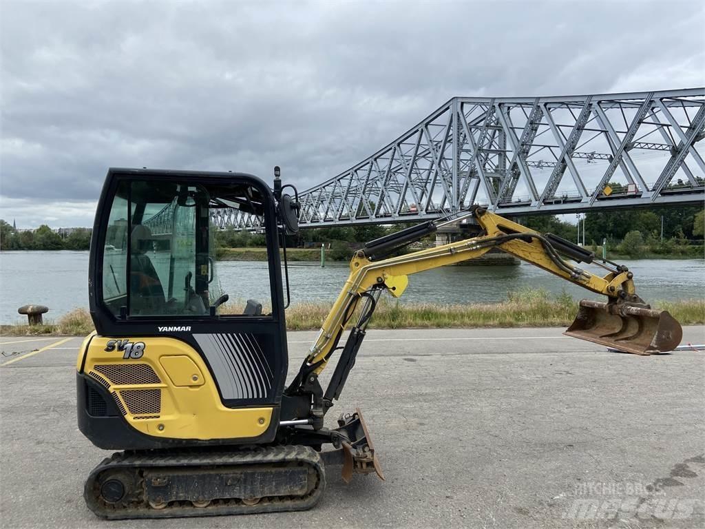 Yanmar SV18 Minigraafmachines < 7t