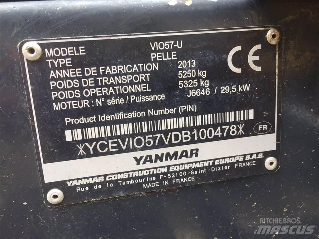 Yanmar VIO57 Minigraafmachines < 7t