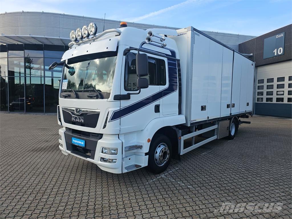 MAN TGM 15.290 Bakwagens met gesloten opbouw