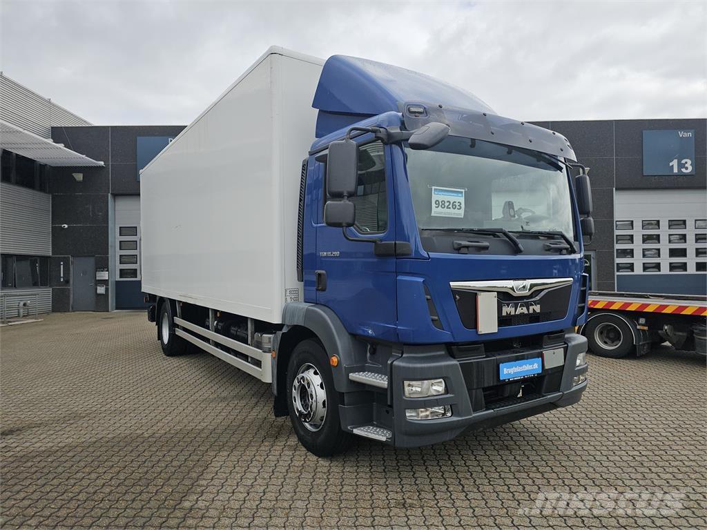 MAN TGM 18.290 Bakwagens met gesloten opbouw