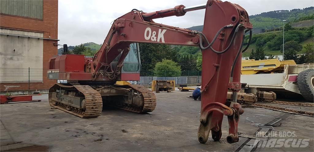 O&K RH16 Rupsgraafmachines