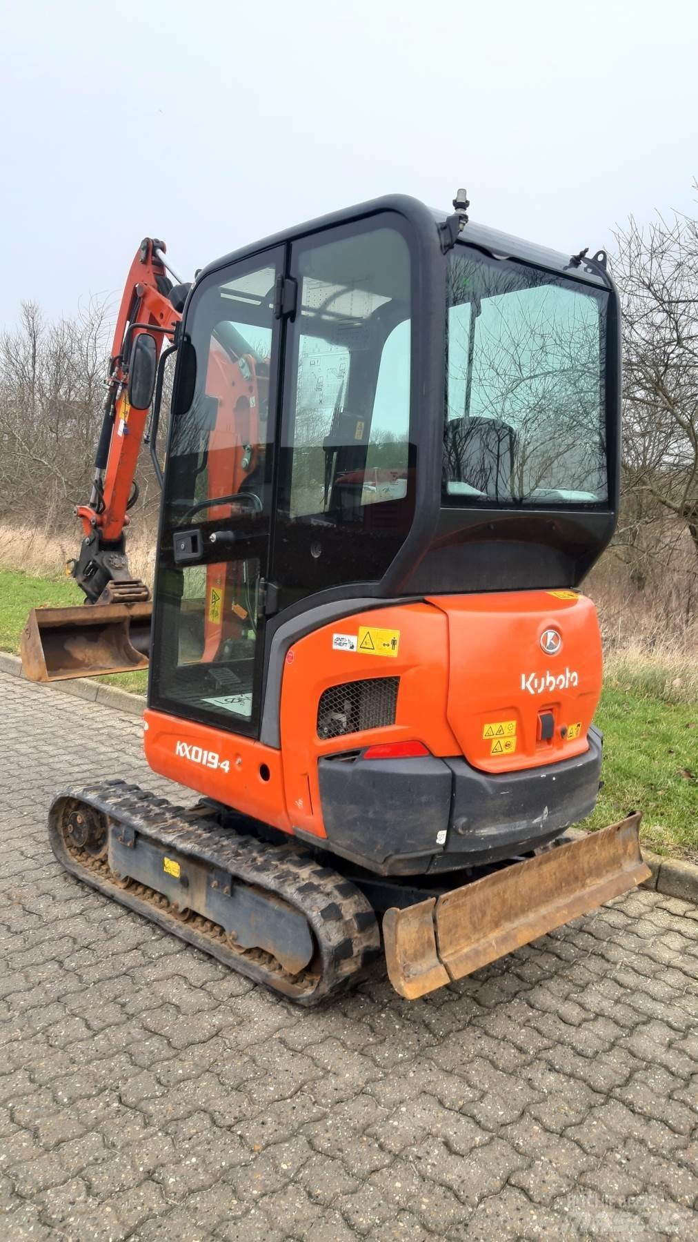 Kubota KX019-4 Minigraafmachines < 7t