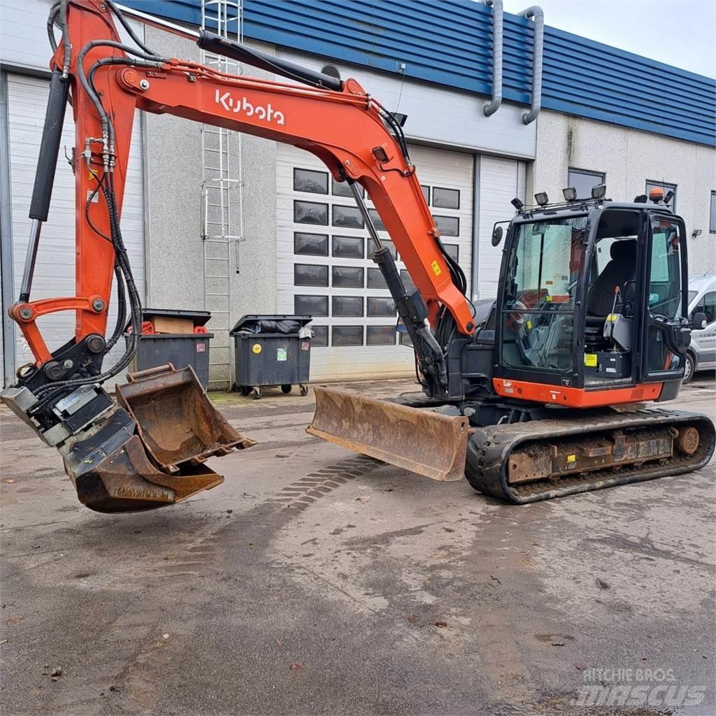 Kubota KX080-4 Minigraafmachines < 7t
