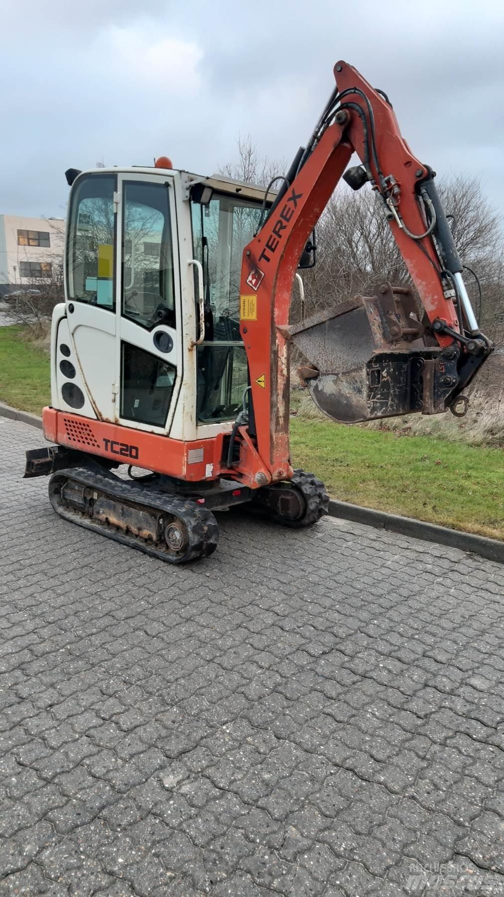 Terex TC20 Minigraafmachines < 7t