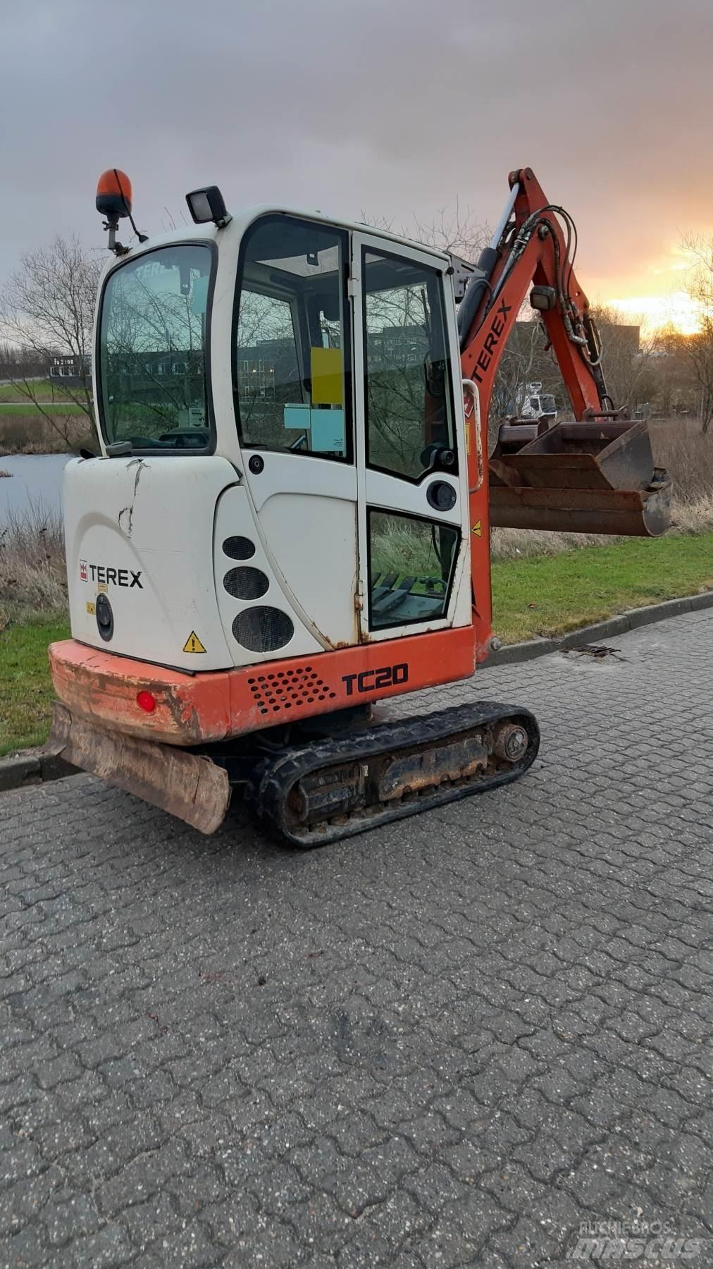 Terex TC20 Minigraafmachines < 7t