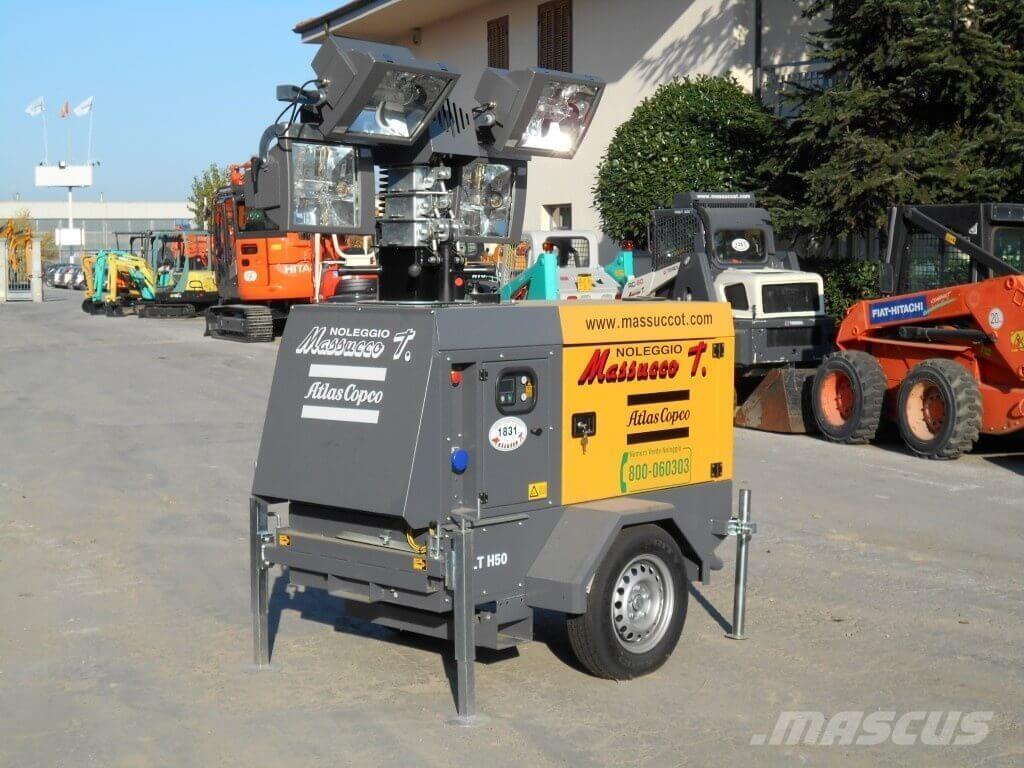 Atlas Copco QLT H 50 Mobiele lichtmasten