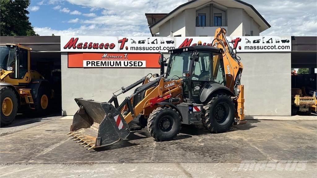 CASE 580ST 4x4 Graaf-laadcombinaties
