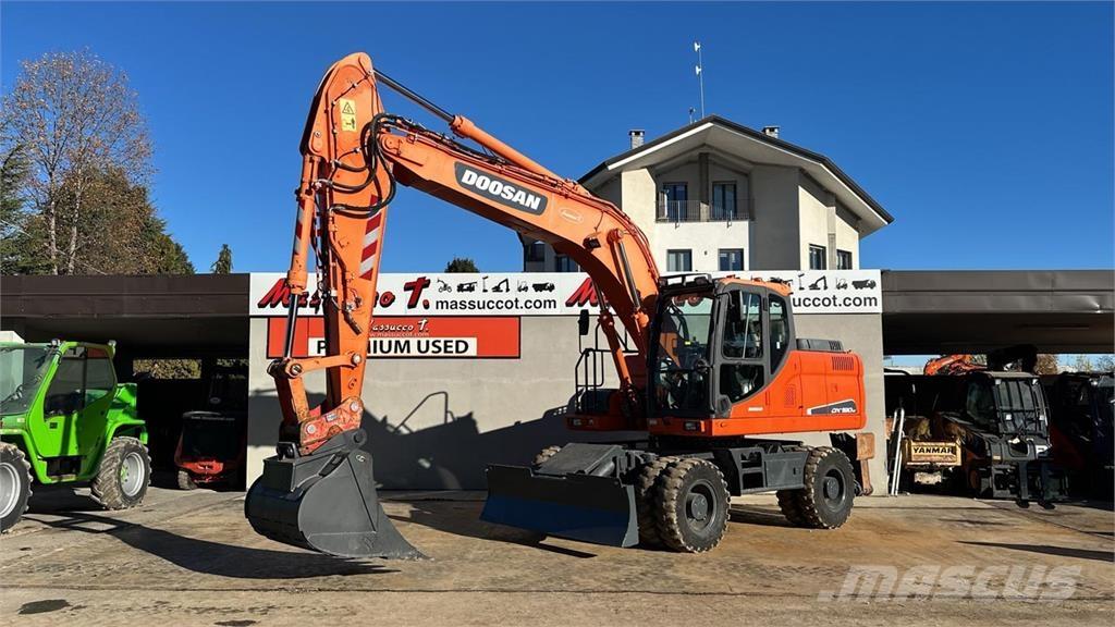 Doosan DX190W Wielgraafmachines