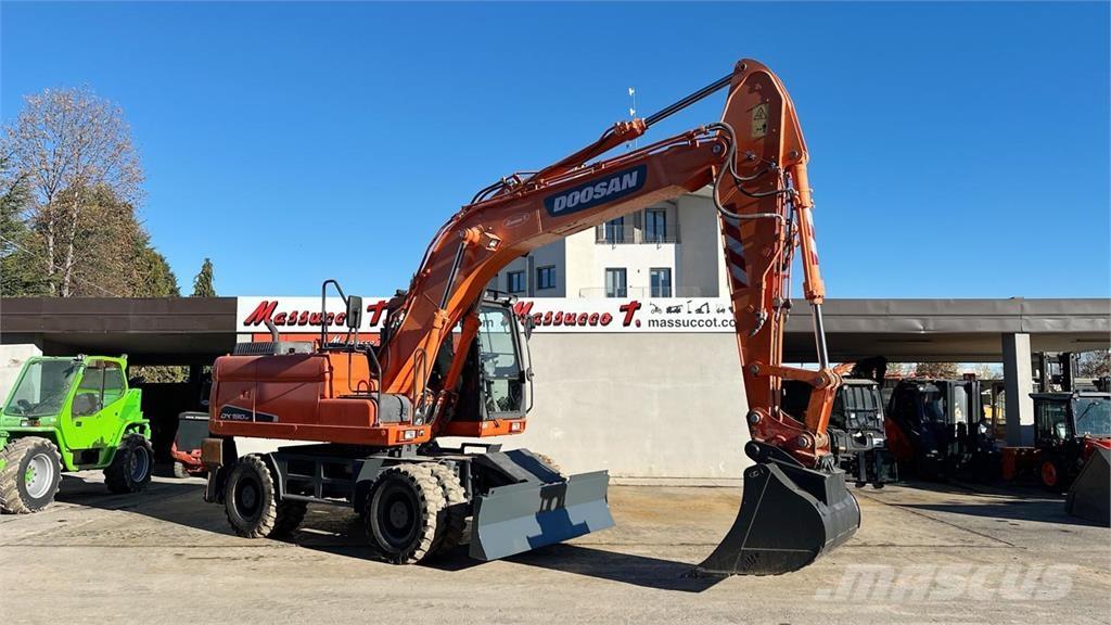 Doosan DX190W Wielgraafmachines