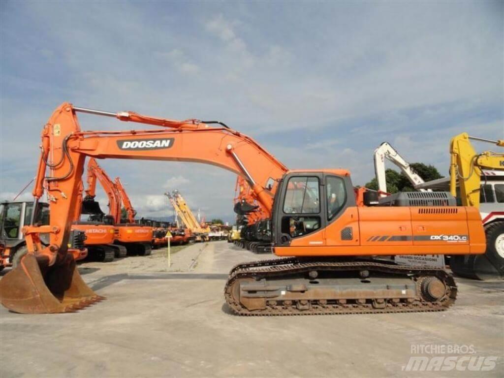Doosan DX340LC Rupsgraafmachines