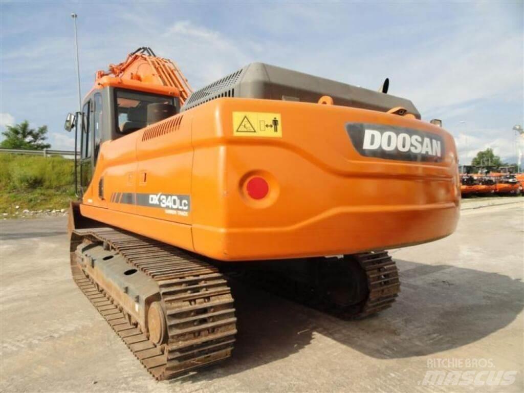 Doosan DX340LC Rupsgraafmachines