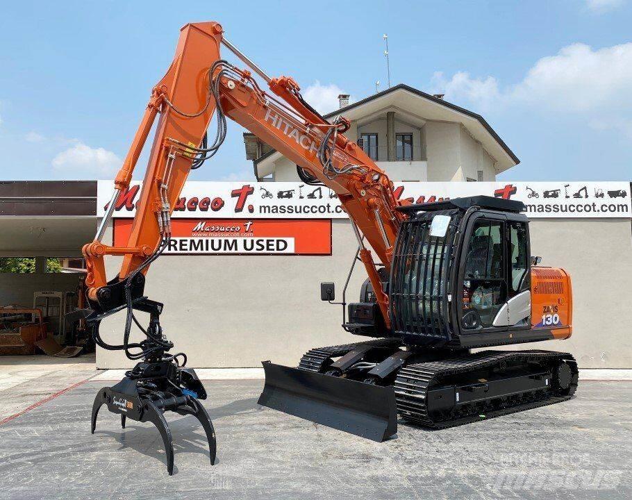 Hitachi ZX130-6 Graafmachines voor de bosbouw