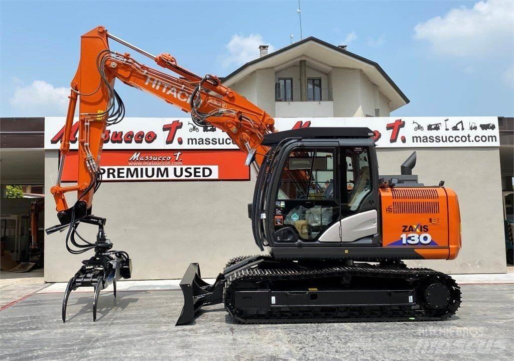 Hitachi ZX130-6 Graafmachines voor de bosbouw