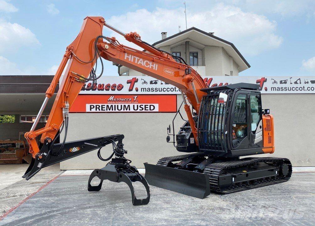 Hitachi ZX135US-6 Graafmachines voor de bosbouw