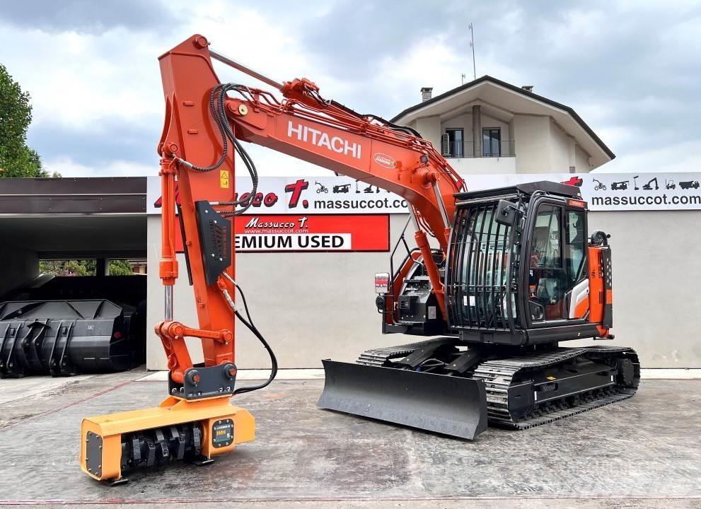 Hitachi ZX135US-7 Graafmachines voor de bosbouw