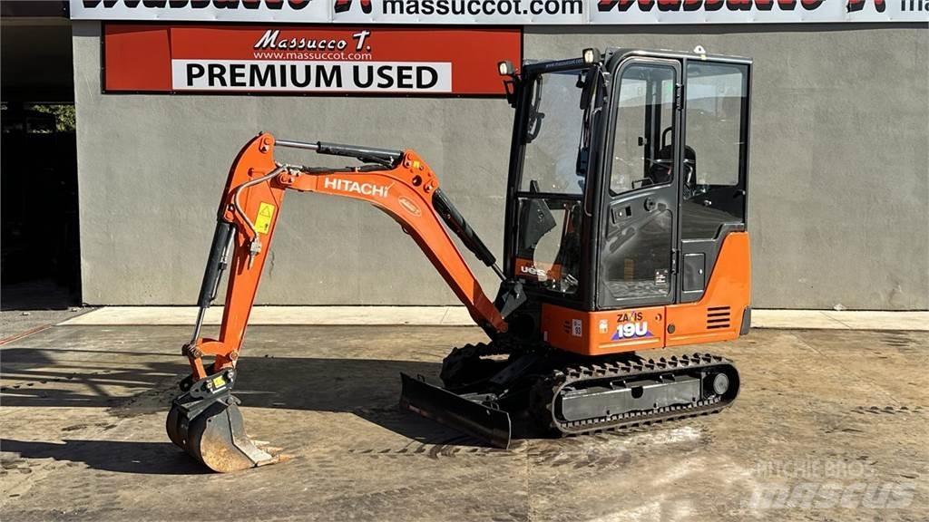 Hitachi ZX19-5A CR Rupsgraafmachines