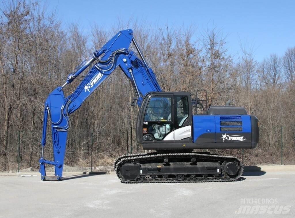 Hitachi ZX190LCN-6 Graafmachines voor de bosbouw