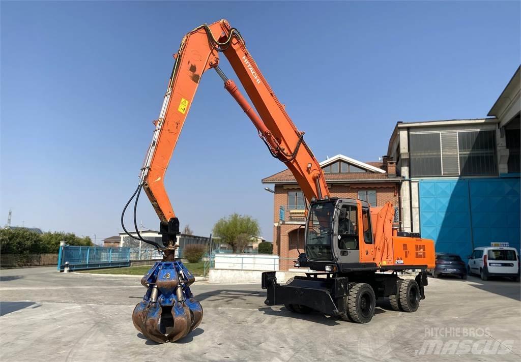 Hitachi ZX210MH Wielgraafmachines