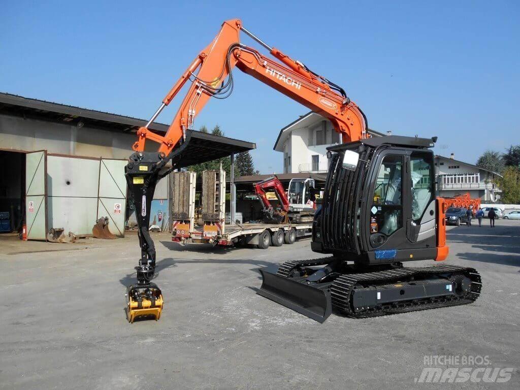 Hitachi ZX85US-5A Graafmachines voor de bosbouw