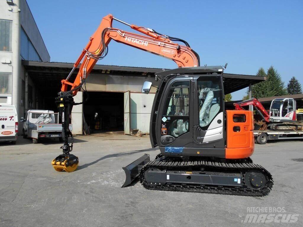 Hitachi ZX85US-5A Graafmachines voor de bosbouw