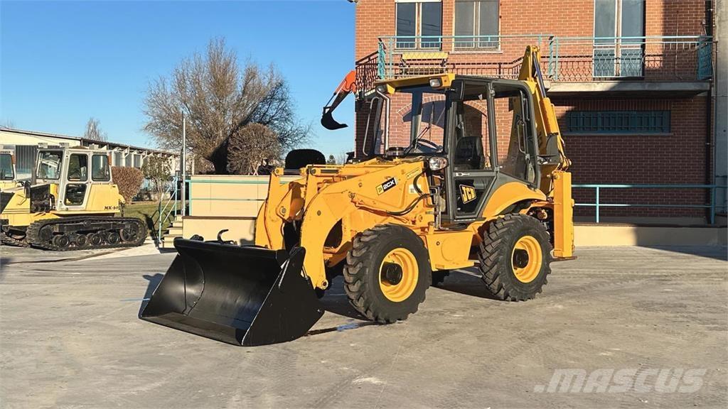 JCB 2CX MR2 4x4x4 Graaf-laadcombinaties