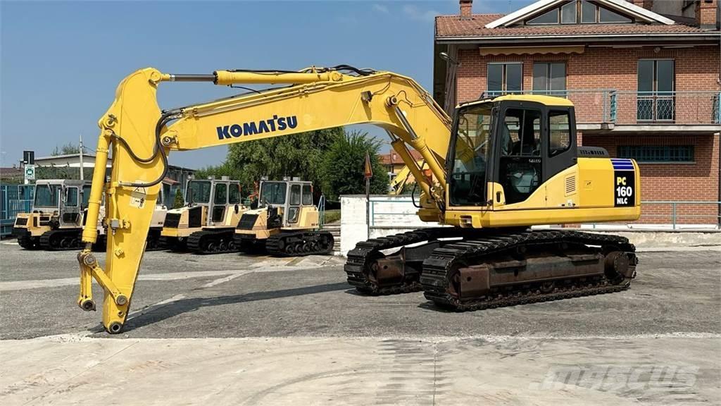 Komatsu PC160LC 7K Midigraafmachines 7t - 12t