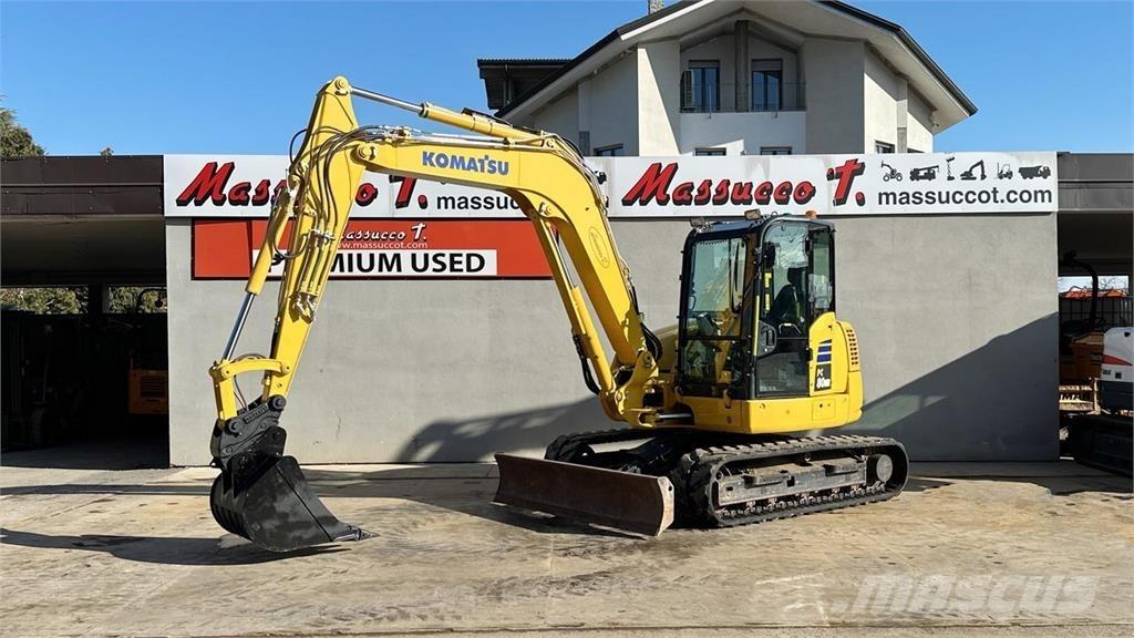 Komatsu PC80MR-5E Midigraafmachines 7t - 12t