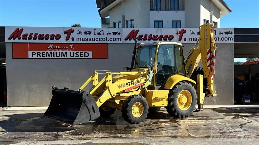Komatsu WB97R Graaf-laadcombinaties