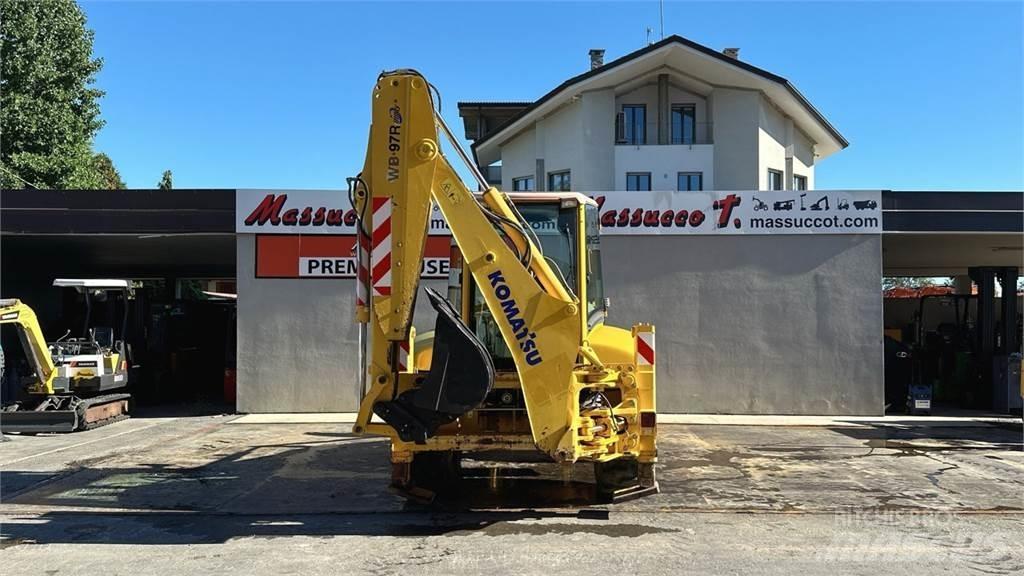 Komatsu WB97R Graaf-laadcombinaties
