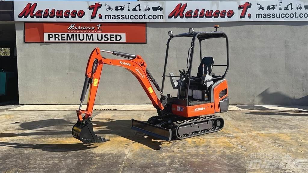 Kubota KX018-4 Minigraafmachines < 7t