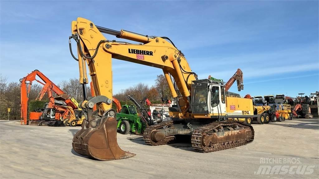 Liebherr R974C HDSL Rupsgraafmachines