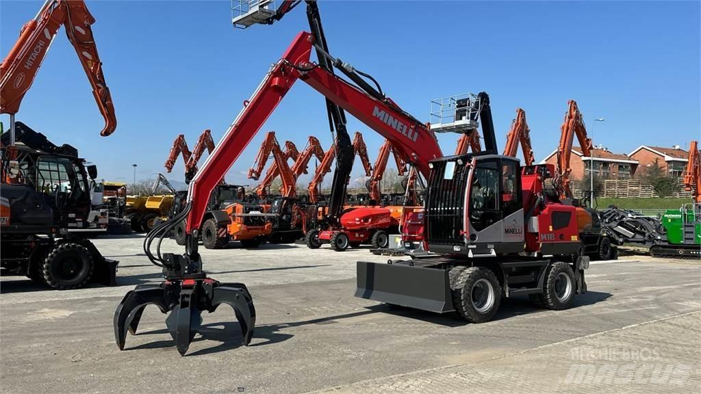 Minelli M18 Wielgraafmachines