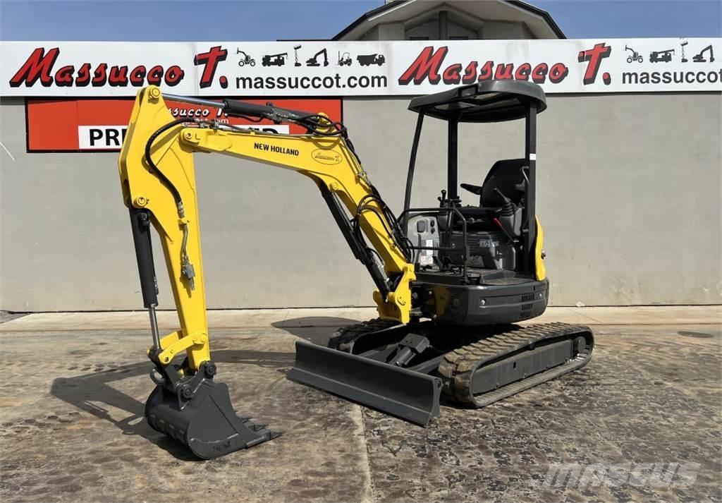 New Holland E29B SR Minigraafmachines < 7t