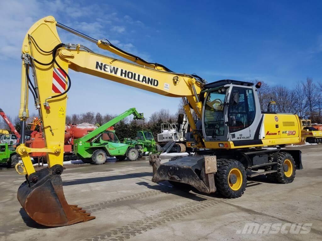 New Holland WE210 Wielgraafmachines