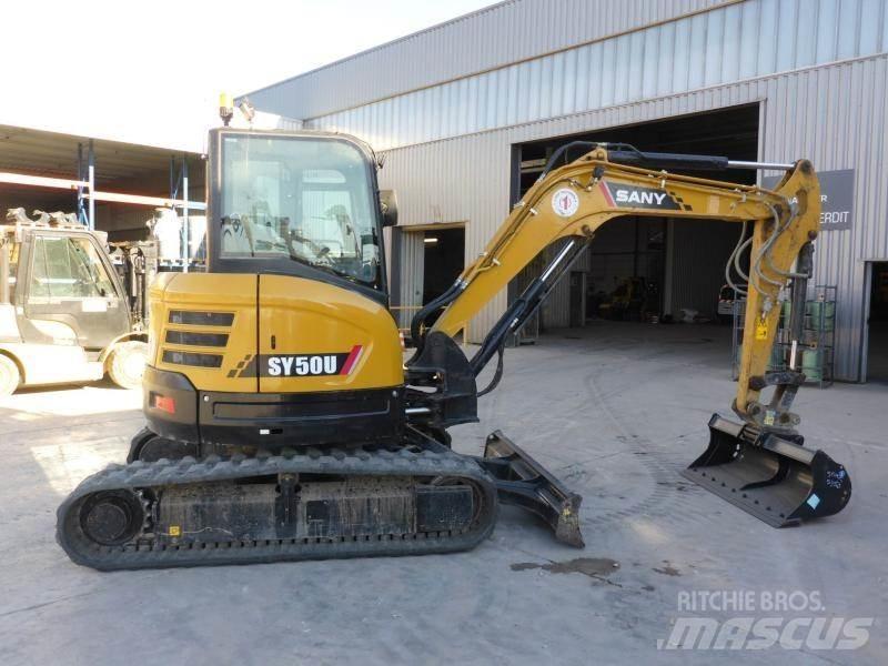 Sany SY50U Minigraafmachines < 7t