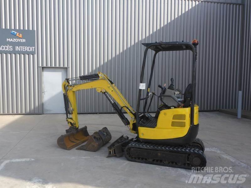 Yanmar VIO17U Minigraafmachines < 7t