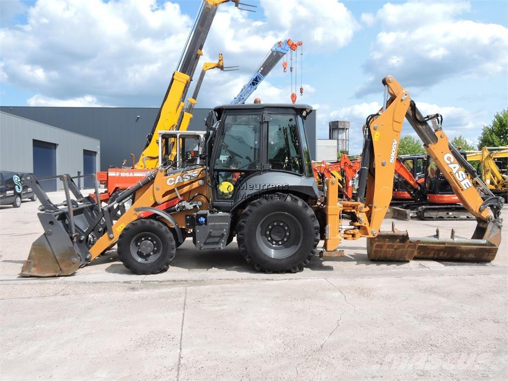 CASE 580SV Graaf-laadcombinaties