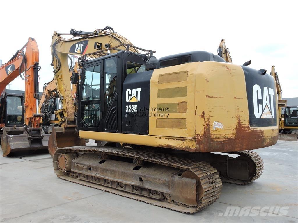 CAT 323EL Rupsgraafmachines
