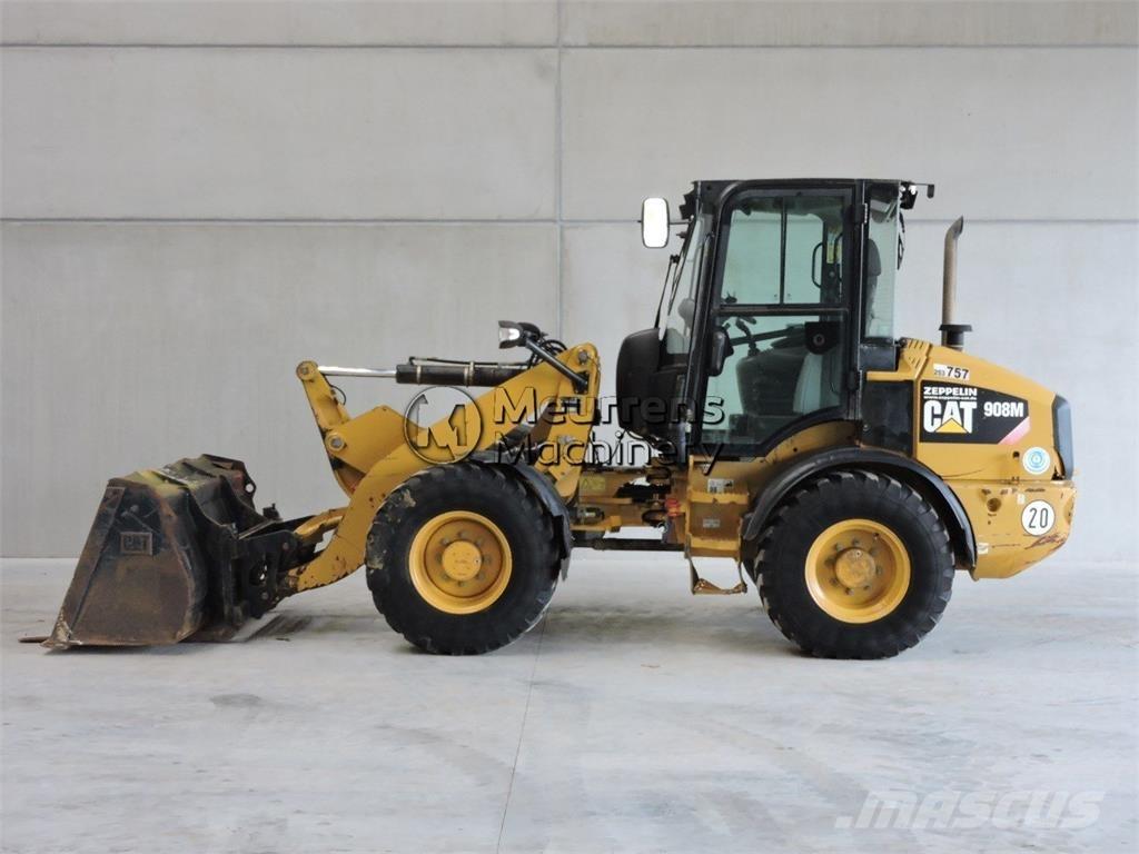 CAT 908M + FORK Wielladers