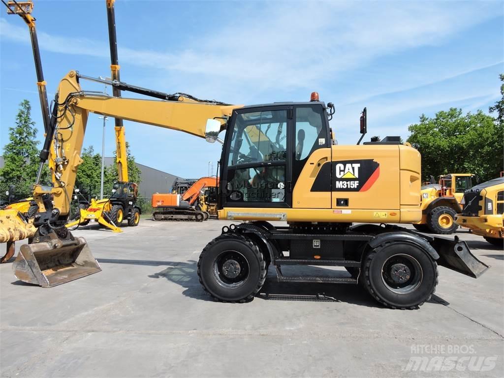 CAT M315 Wielgraafmachines
