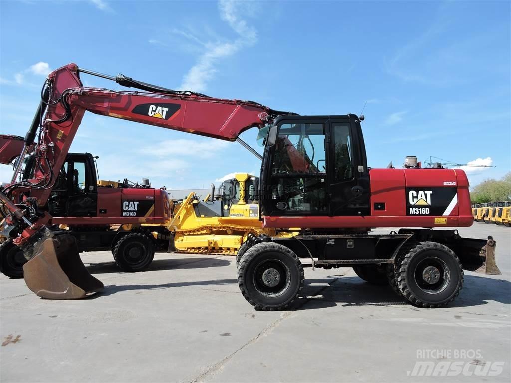 CAT M316D Wielgraafmachines