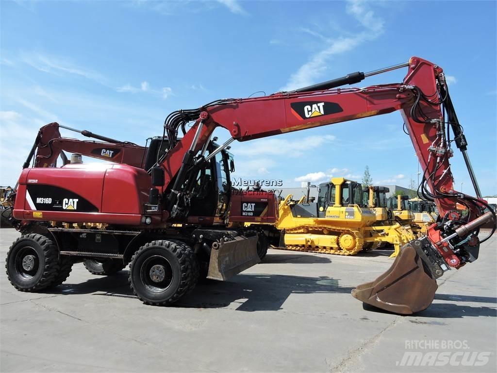 CAT M316D Wielgraafmachines