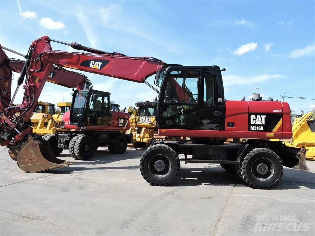 CAT M316D Wielgraafmachines