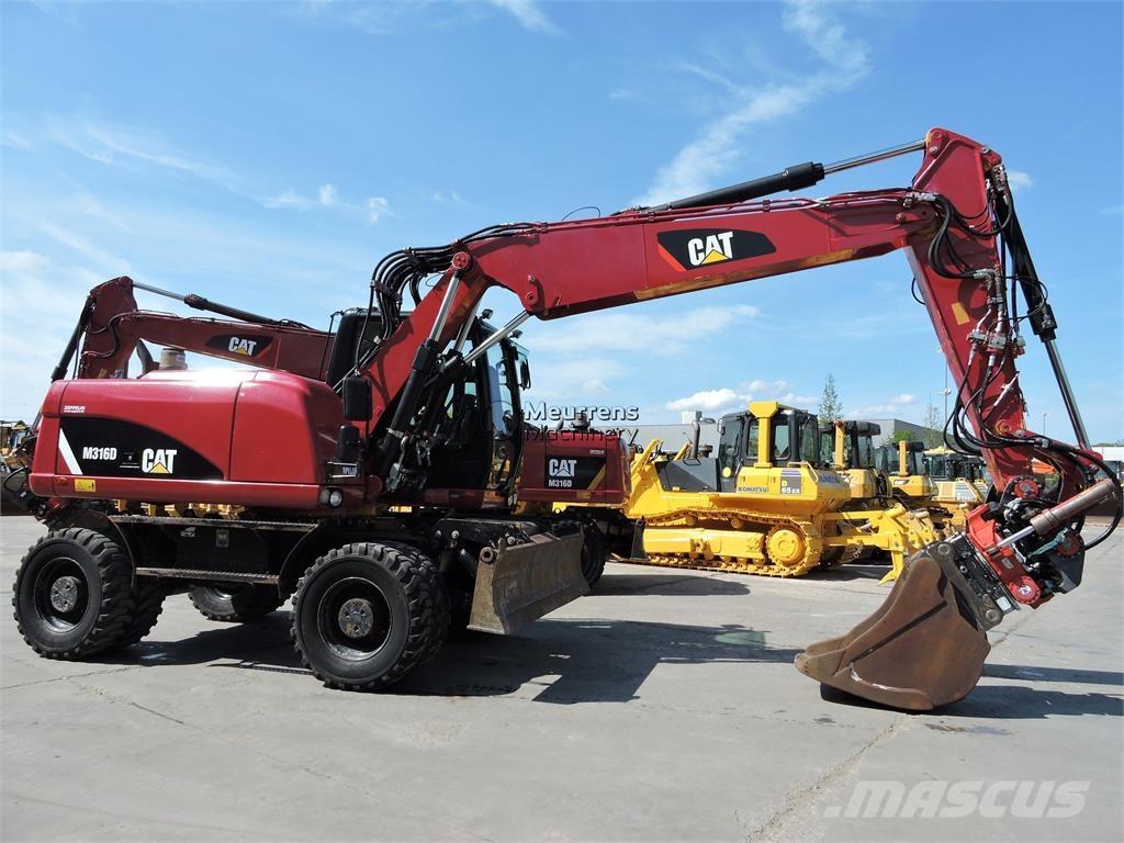 CAT M316D ROTOTILT Wielgraafmachines